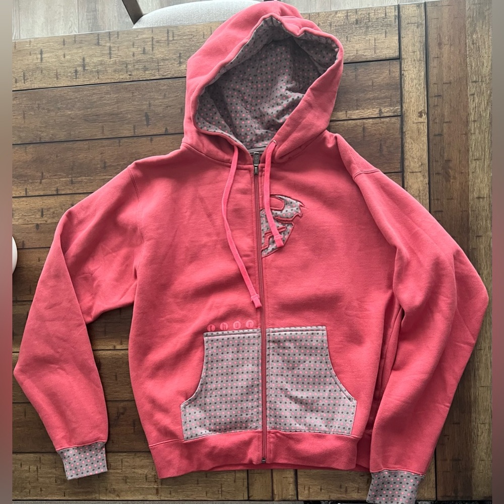 Redish/Pinkish Thor Zip Hoodie XL